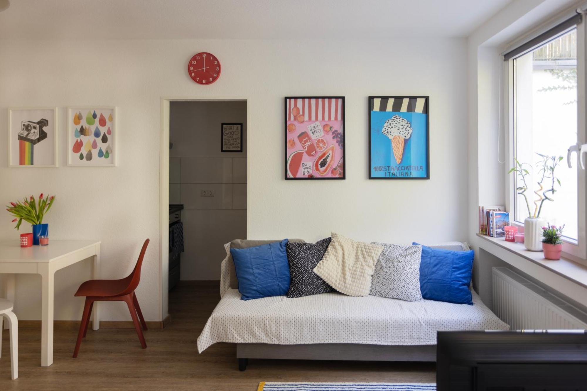 Central Apartment With Terrace And A Free Parking Duisburgo Exterior foto